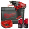 Kép 1/7 - Milwaukee M12 FPD-202 Fuel szuperkompakt ütvefúró-csavarozó