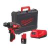 Kép 1/4 - MILWAUKEE M12 BDD-201C szuperkompakt fúrócsavarozó