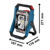 Kép 5/5 - Bosch GLI 18V-2200 C Akkus munkahelyi lámpa