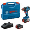Kép 1/7 - Bosch GDX 18V-200 Akkus ütvecsavarozó 1/4"+1/2" (2db 4.0Ah akku+gyorstöltő)