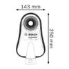 Kép 5/5 - Bosch GDE 68 porelszívó adapter
