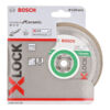 Kép 2/2 - Bosch X-LOCK gyémánt vágókorong folyamatos 125mm 