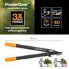 Kép 3/3 - Fiskars PowerGear műanyag fogaskerekes ágvágó, ollós pengével (M) L76