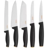Kép 5/6 - Fiskars Functional Form késblokk 5 késsel fekete