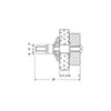 Kép 3/3 - Fischer üreges fémdübel HM 5x65 S 