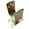 Kép 2/3 - Oszloptartó talpas fix 100mm (íves)