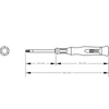 Kép 3/3 - Műszerész csavarhúzó KS Tools Torx 5x50