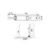 Kép 3/3 - Ajtó rögzítő 160mm nikkel Taposós WL-152