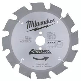 Milwaukee körfűrészlap 160 mm/12 fog