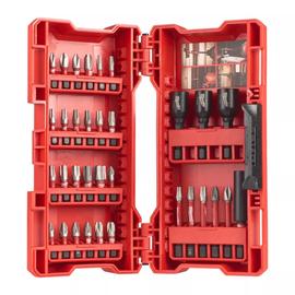 Milwaukee csavarozó szett 33 db Shockwave bit ésdugókulcs