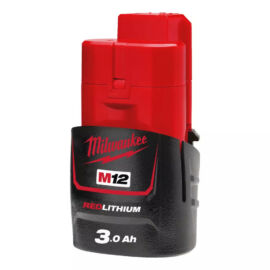 Milwaukee M12 3.0 Ah akkumulátor
