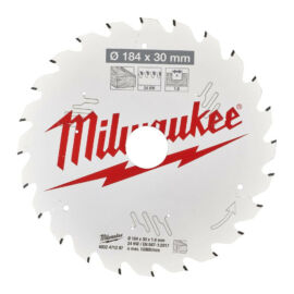 Milwaukee körfűrészlap 184/30mm 24 fog
