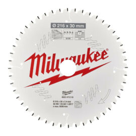 Milwaukee körfűrészlap 216x30x2,4mm 48 fog