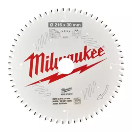 Milwaukee körfűrészlap 216x30mm 60 fog