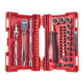 Milwaukee 1/4" racsnis dugókulcs készlet 38db