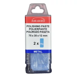Polírpaszta fehér 2x50g 75x30x13mm