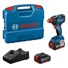Bosch GDX 18V-200 Akkus ütvecsavarozó 1/4"+1/2" (2db 4.0Ah akku+gyorstöltő)