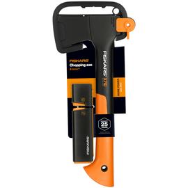 Fiskars X7 XS fejsze + Xsharp élező készlet 