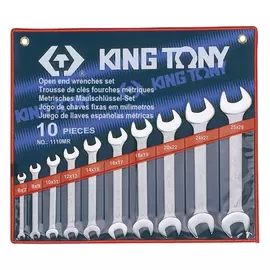 Villáskulcs készlet 6-28 mm 10 db King Tony 