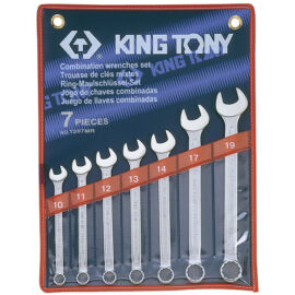 Csillag-villáskulcs készlet 10-19 mm 7 db King Tony 