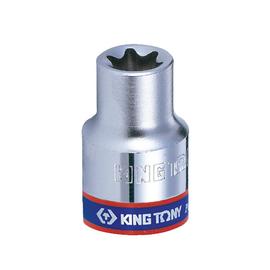 Dugókulcs fej 1/4" Torx E10 King Tony 