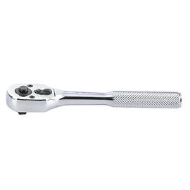Racsnis hajtókar 1/4" recézett, nyomógombos King Tony