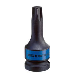 Gépi Torx bitfej 1/2" T45 60mm King Tony