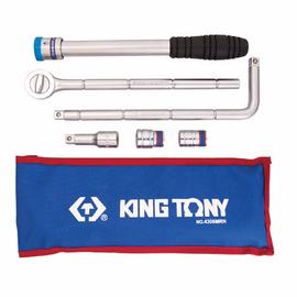Kerékszerelő készlet 1/2" hatszög 6db-os King Tony
