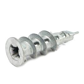 Csavarmenetű fém önfúró gipszkarton dűbel 14x38mm DRIVA-02