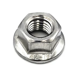 Peremes anya M6 DIN 6923 rozsdamentes A2 Peremes anya M6 DIN 6923 rozsdamentes A2