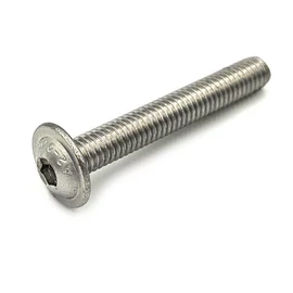 Félgömbfejű bkny. PEREMES csavar M6x10mm A2 rozsdamentes ISO 7380 Félgömbfejű bkny. PEREMES csavar M6x10mm A2 rozsdamentes ISO 7380