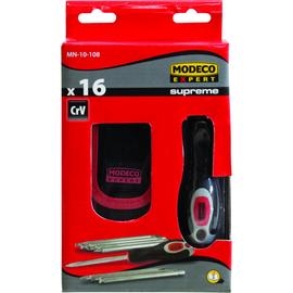 Bit készlet 16db-os Modeco 10108  