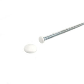 Takarósapka tokrögzítő csavarhoz Torx-30 fehér