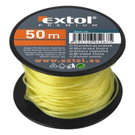 Kőműves zsinór sodort 1,7mmx50m sárga Extol 8847212