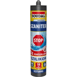 Soudal Szaniter Szilikon STOP Transzparens 280ml (153418)