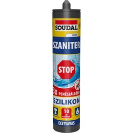 Soudal szaniter szilikon Sil Stop 280 ml fehér (153419)