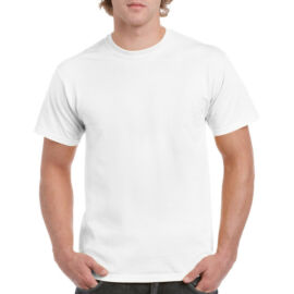 Gildan 5000 póló fehér L-es 185g