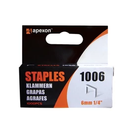 Apexon 1006 tűzőgépkapocs 6mm/1000db (Rapid53)
