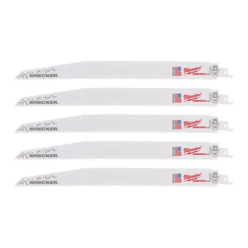 Milwaukee szablyafűrész lap 300/8/3,2 mm (5db)