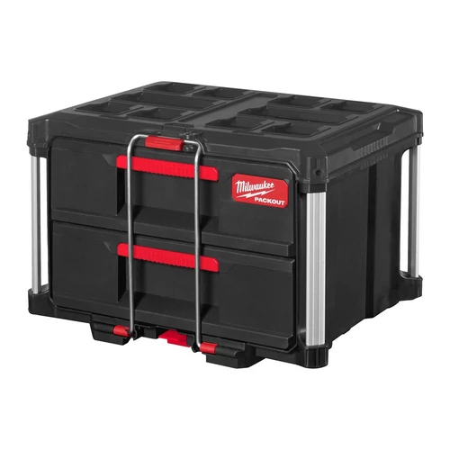 Milwaukee Packout 2 fiókos tárolóláda 560x410x360mm