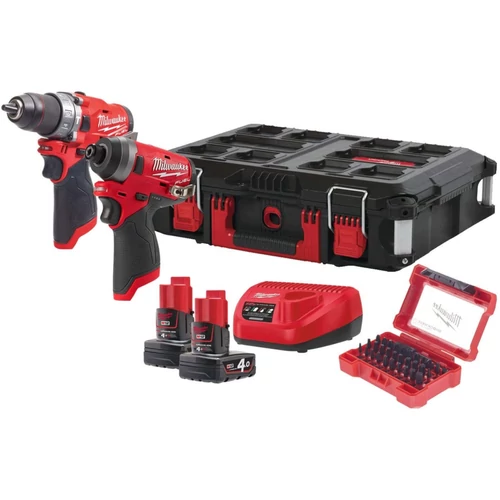 Milwaukee M12 FPP2A-402P erőcsomag