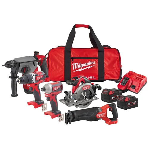 Milwaukee M18PP5B-502B erőcsomag