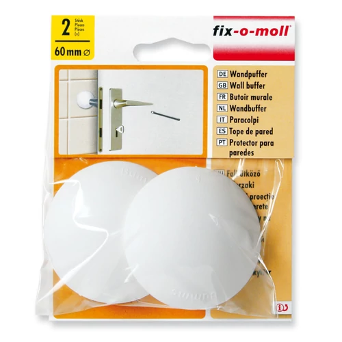 Fix-o-moll fali ütköző 60mm fehér 2db/csomag