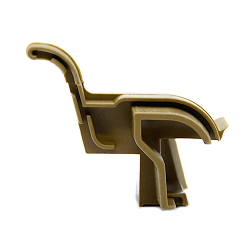 Végzáró vízvetőhöz JOBB ATW ZM2230 barna Aluron (oldalt íves)