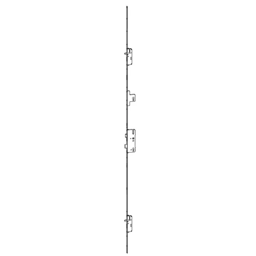 ROTO DoorSafe többpontos ajtózár H600 45/92/16 2csap+pótcil. kil.műk.