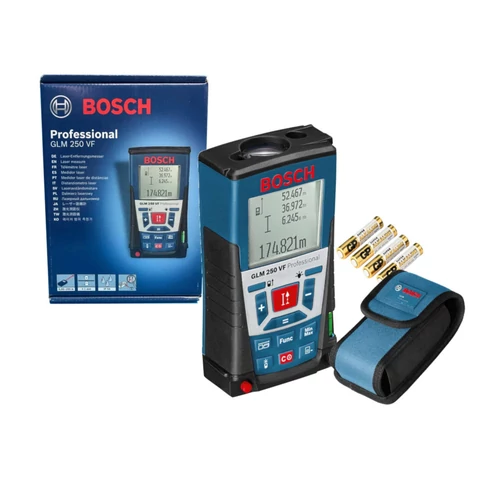 Bérelhető Bosch GLM 250 VF profi lézeres távmérő