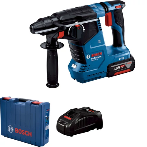 Bosch GBH 187-LI Akkus fúrókalapács SDS-Plus (1db 5.0Ah akku+gyorstöltő)