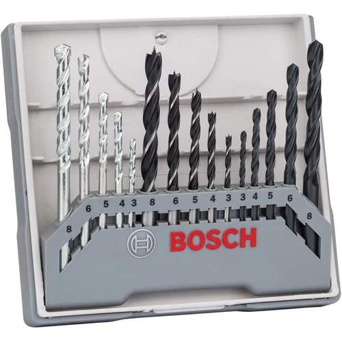 Bosch X-Pro fúró szett 15 db-os fa-fém-kő 
