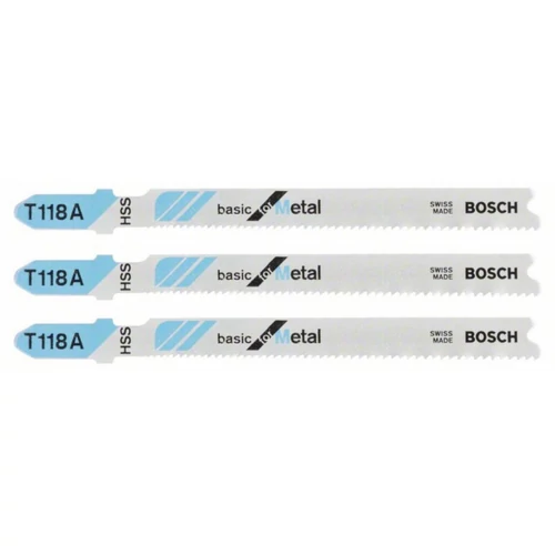 Bosch fűrészlap T 118 A 3db/csomag