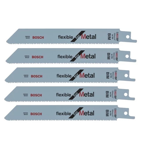 Bosch szablyafűrészlap fémhez (5db/cs) 150x19x0,9mm  S922BF BIM (kifutó)